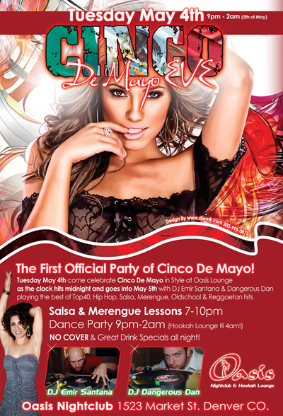 cinco de mayo flyer. Flyer Design for Cinco De Mayo