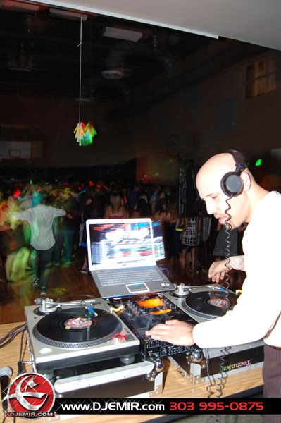 DJ Emir at peak to Peak HS Homecoming dance 2009