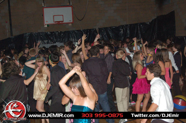 Peak to Peak High School Homecoming Dance party with DJ Emir