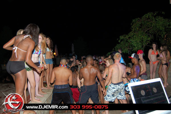 Epic Back to School Mansion Pool Party Parker Colorado at Pradera w DJ Emir