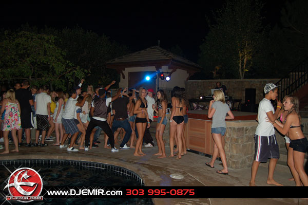 Epic Back to School Mansion Pool Party Parker Colorado at Pradera w DJ Emir