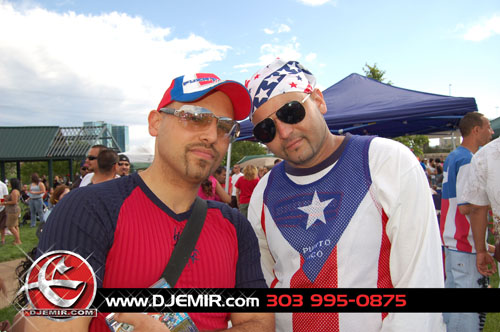 DJ Emir DJ Mr Groove Puerto Rican Day Festival Denver 