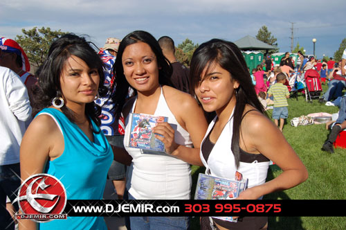 DJ Emir Mixtape Fans at Puerto Rican Day Festival Denver