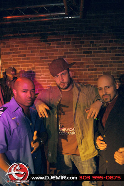 DJ Big Spade DJ drama and DJ Emir at 303 nightclub Denver Colorado