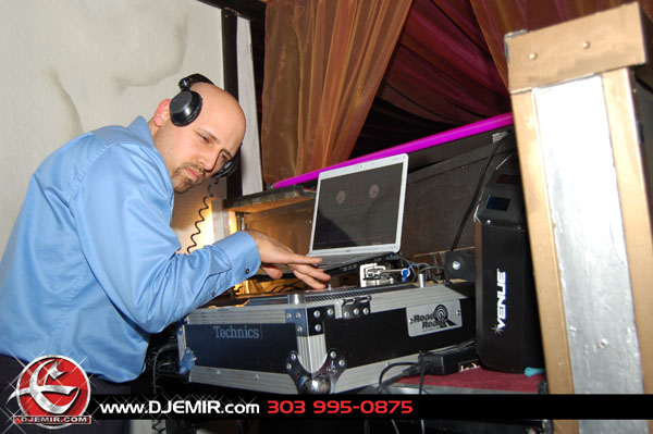 DJ Emir proving why He's One of Denver's Top DJs at Oasis Nightclub