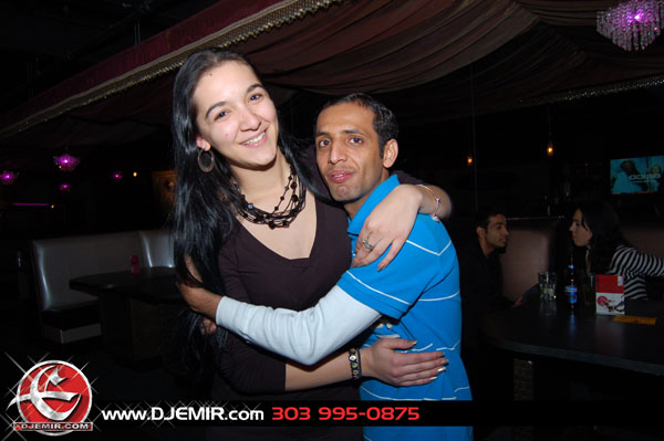 DJ Drea with a friend at Oasis Nightclub