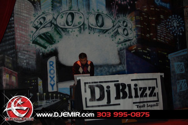 DJ Blizz at Roxy Nightclub Denver Fat Tuesday Party