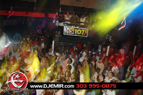 Packed Denver Nightclub with DJ Emir