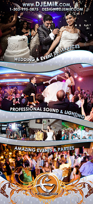 Denver Wedding DJ Services Flyer Design