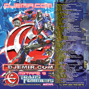 Transformers Mixtape CD