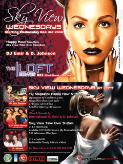 Loft Nightclub Denver Sky View Wednesdays