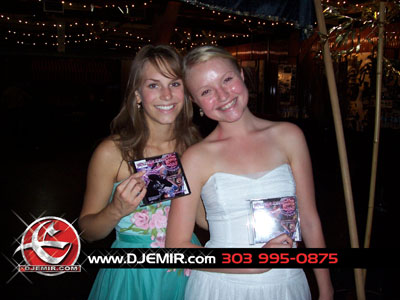 Colorado Academy Prom Guests also recieved free copies of DJ Emir's Mixtapes