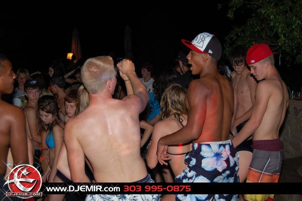 Epic Back to School Mansion Pool Party Parker Colorado at Pradera w DJ Emir