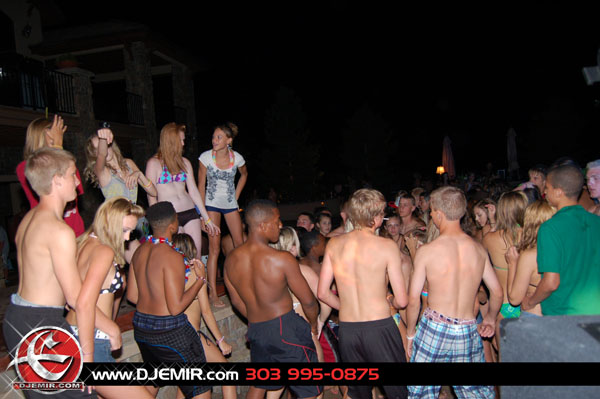 Epic Back to School Mansion Pool Party Parker Colorado at Pradera w DJ Emir