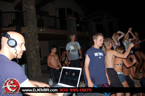 Epic Back to School Mansion Pool Party Parker Colorado at Pradera w DJ Emir