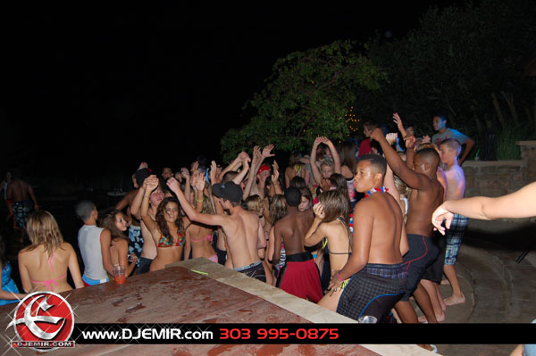 Epic Back to School Mansion Pool Party Parker Colorado at Pradera w DJ Emir