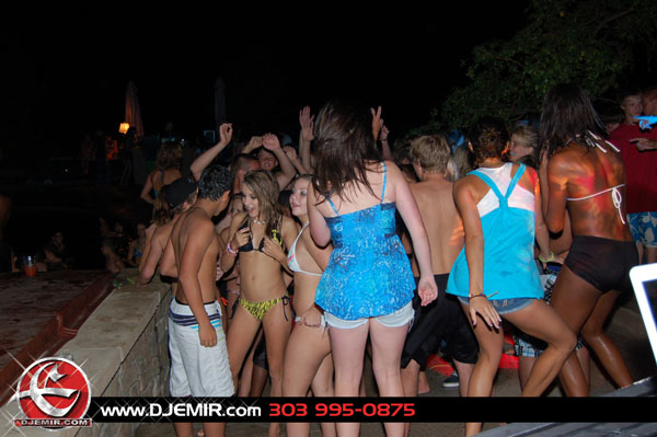 Epic Back to School Mansion Pool Party Parker Colorado at Pradera w DJ Emir