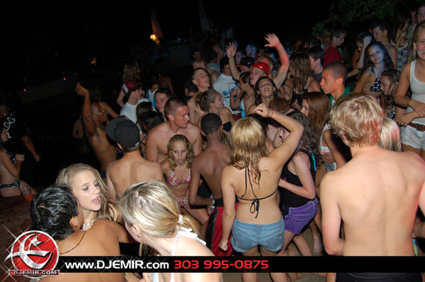 Epic Back to School Mansion Pool Party Parker Colorado at Pradera w DJ Emir