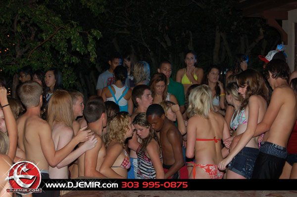 Epic Back to School Mansion Pool Party Parker Colorado at Pradera w DJ Emir