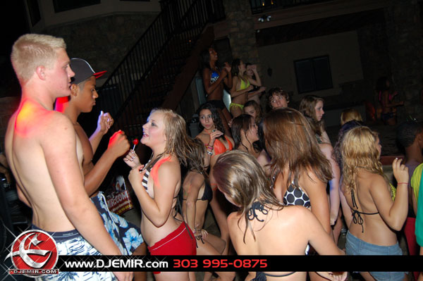 Epic Back to School Mansion Pool Party Parker Colorado at Pradera w DJ Emir