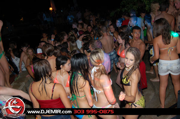 Epic Back to School Mansion Pool Party Parker Colorado at Pradera w DJ Emir