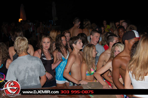 Epic Back to School Mansion Pool Party Parker Colorado at Pradera w DJ Emir