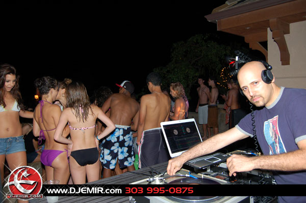 Epic Back to School Mansion Pool Party Parker Colorado at Pradera w DJ Emir