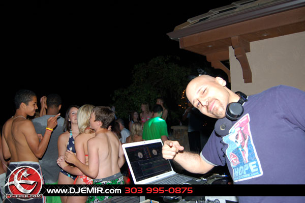 Epic Back to School Mansion Pool Party Parker Colorado at Pradera w DJ Emir