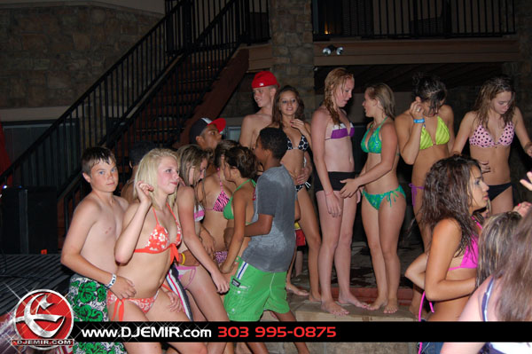 Epic Back to School Mansion Pool Party Parker Colorado at Pradera w DJ Emir