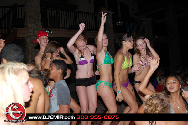 Epic Back to School Mansion Pool Party Parker Colorado at Pradera w DJ Emir