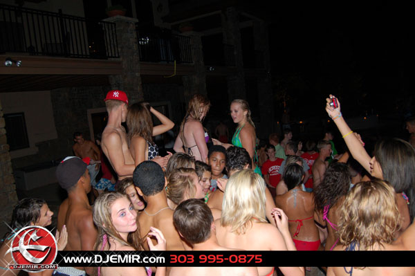 Epic Back to School Mansion Pool Party Parker Colorado at Pradera w DJ Emir