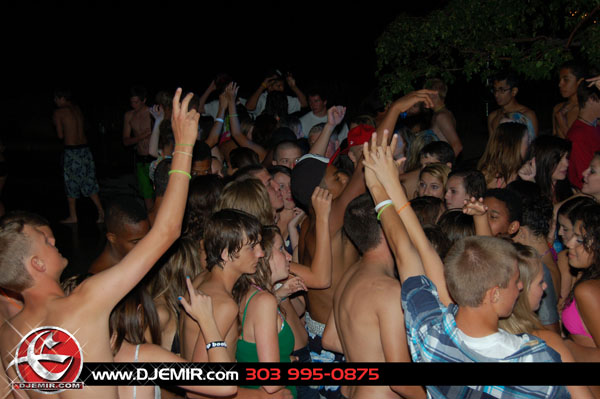 Epic Back to School Mansion Pool Party Parker Colorado at Pradera w DJ Emir