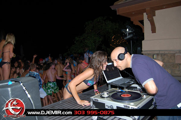 Epic Back to School Mansion Pool Party Parker Colorado at Pradera w DJ Emir