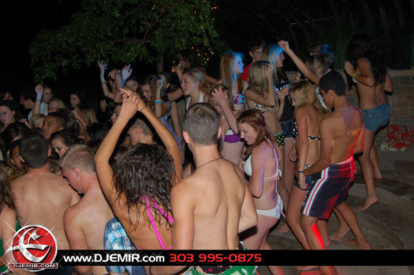 Epic Back to School Mansion Pool Party Parker Colorado at Pradera w DJ Emir