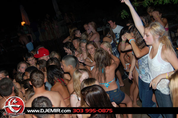 Epic Back to School Mansion Pool Party Parker Colorado at Pradera w DJ Emir