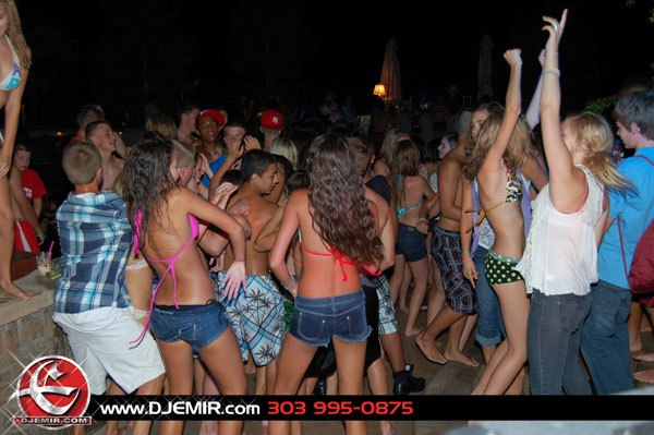 Epic Back to School Mansion Pool Party Parker Colorado at Pradera w DJ Emir