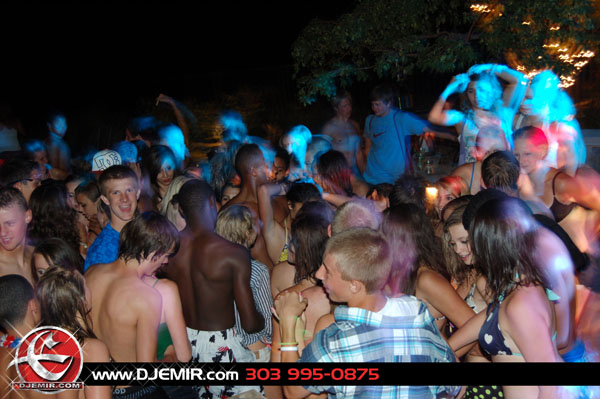 Epic Back to School Mansion Pool Party Parker Colorado at Pradera w DJ Emir