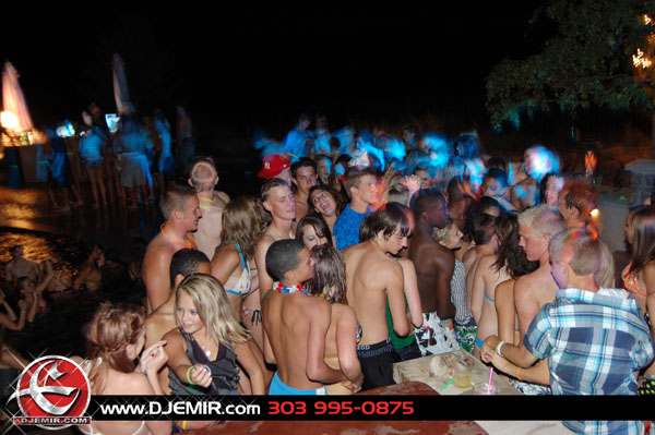 Epic Back to School Mansion Pool Party Parker Colorado at Pradera w DJ Emir