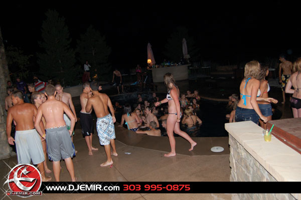 Epic Back to School Mansion Pool Party Parker Colorado at Pradera w DJ Emir