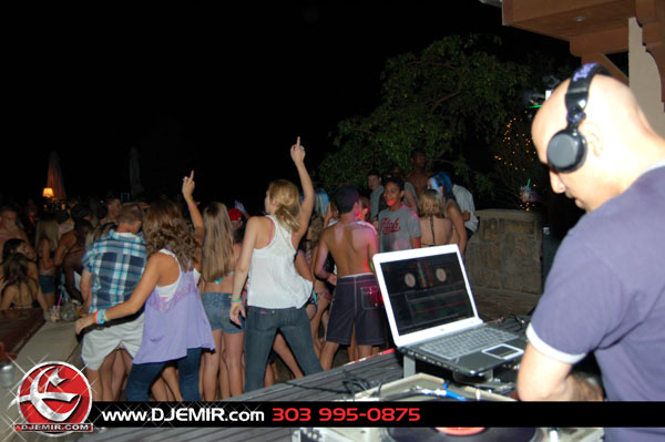 Epic Back to School Mansion Pool Party Parker Colorado at Pradera w DJ Emir