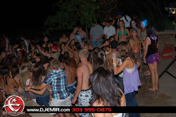 Epic Back to School Mansion Pool Party Parker Colorado at Pradera w DJ Emir