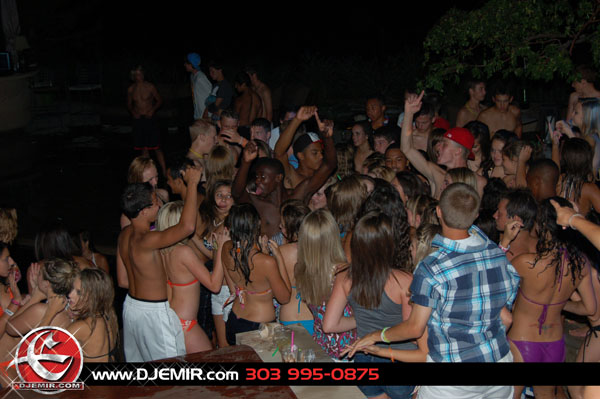 Epic Back to School Mansion Pool Party Parker Colorado at Pradera w DJ Emir