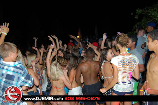 Epic Back to School Mansion Pool Party Parker Colorado at Pradera w DJ Emir