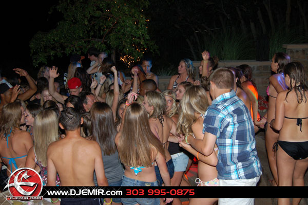 Epic Back to School Mansion Pool Party Parker Colorado at Pradera w DJ Emir