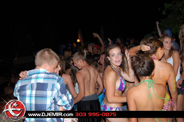 Epic Back to School Mansion Pool Party Parker Colorado at Pradera w DJ Emir