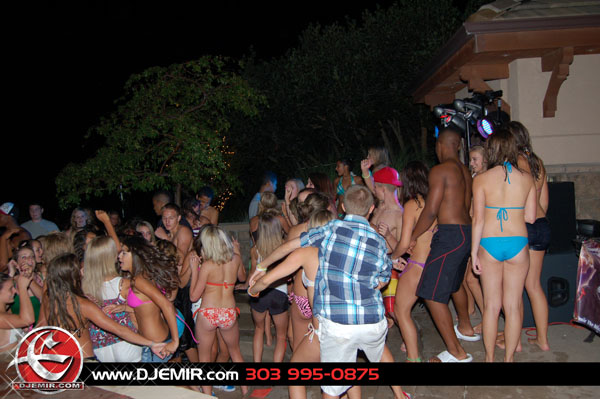 Epic Back to School Mansion Pool Party Parker Colorado at Pradera w DJ Emir