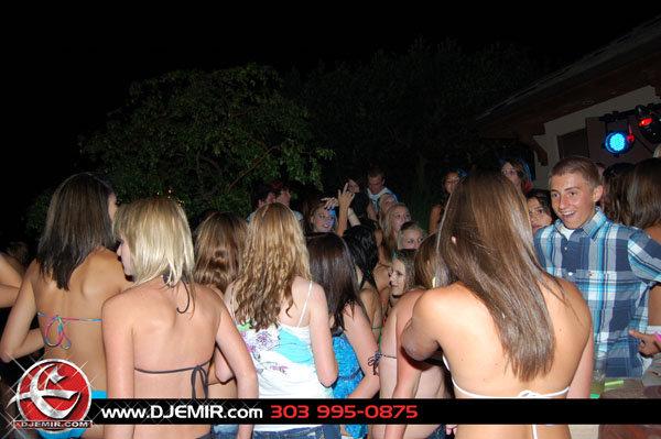 Epic Back to School Mansion Pool Party Parker Colorado at Pradera w DJ Emir