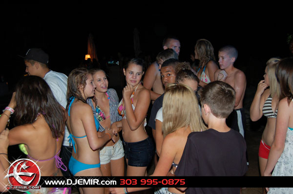 Epic Back to School Mansion Pool Party Parker Colorado at Pradera w DJ Emir