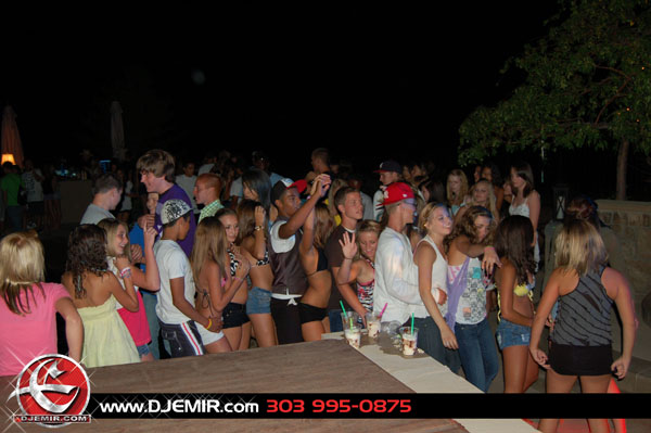 Epic Back to School Mansion Pool Party Parker Colorado at Pradera w DJ Emir