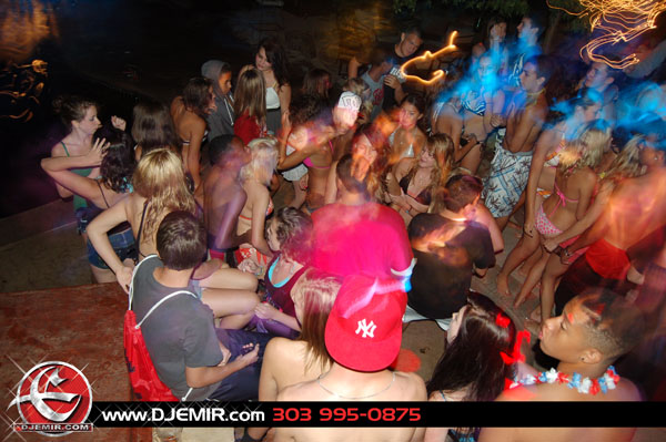 Epic Mansion pool Party w DJ Emir in Parker Colorado